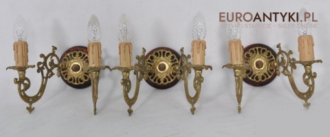 KINKIET KINKIETY ZLOTE LAMPKI ZLOTY KOLOR LAMP