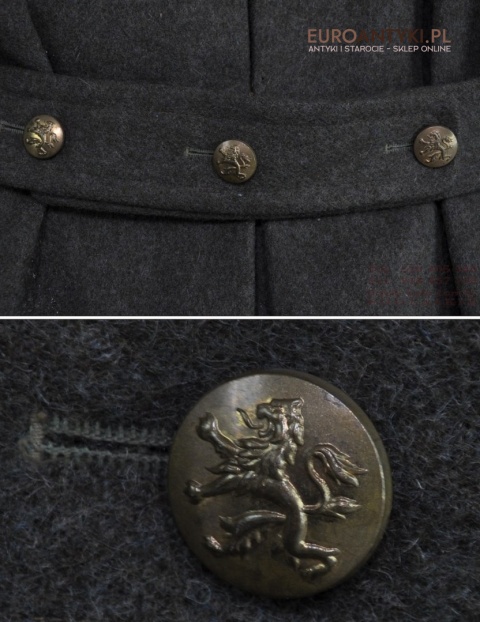KOMPLETNY STARY MUNDUR BELGISJKI 1955 ROK UNIFORM