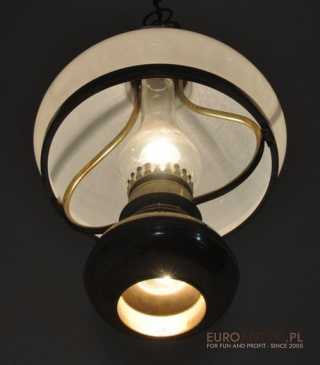 LAMPA LAMPKA SUFITOWA PUNKTOWA LATA 1960 zyrandol