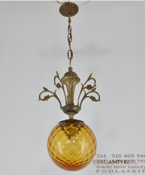 LAMPKA LAMPA KULA SECESJA ART NOUVEAU JUGENDSTIL