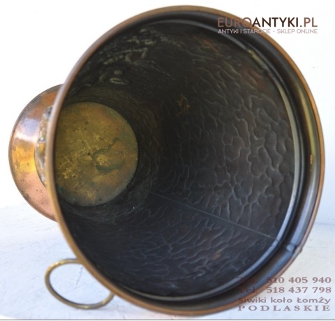 NACZYNIE POJEMNIK STARY SMIETNIK BANIAK KOSZ ANTYK