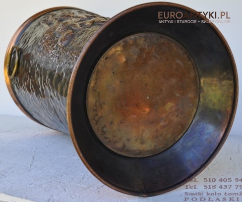 NACZYNIE POJEMNIK STARY SMIETNIK BANIAK KOSZ ANTYK
