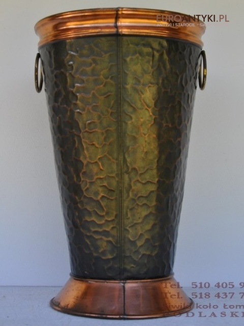 NACZYNIE POJEMNIK STARY SMIETNIK BANIAK KOSZ ANTYK