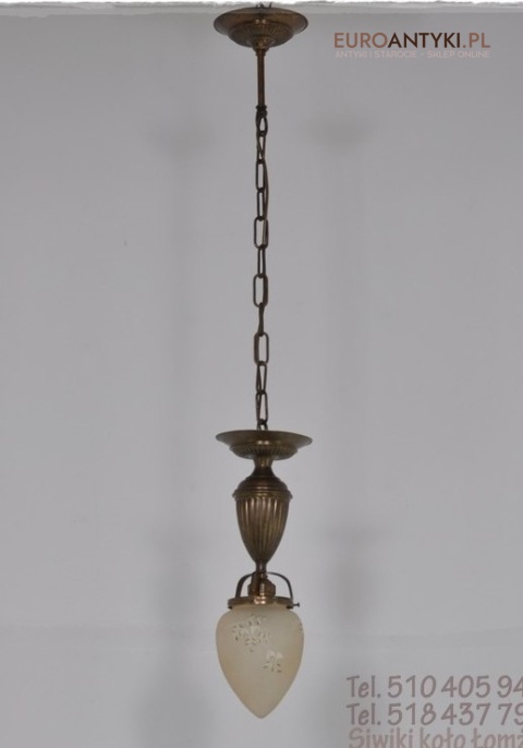 STARA LAMPA LAMPKA SUFITOWA DO GANKU GANKA HOLU