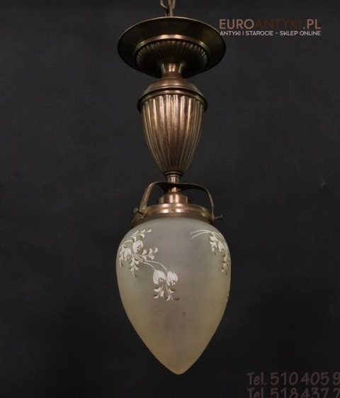 STARA LAMPA LAMPKA SUFITOWA DO GANKU GANKA HOLU