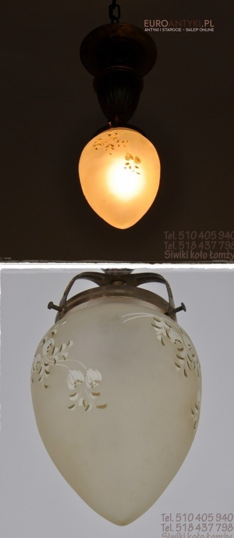 STARA LAMPA LAMPKA SUFITOWA DO GANKU GANKA HOLU