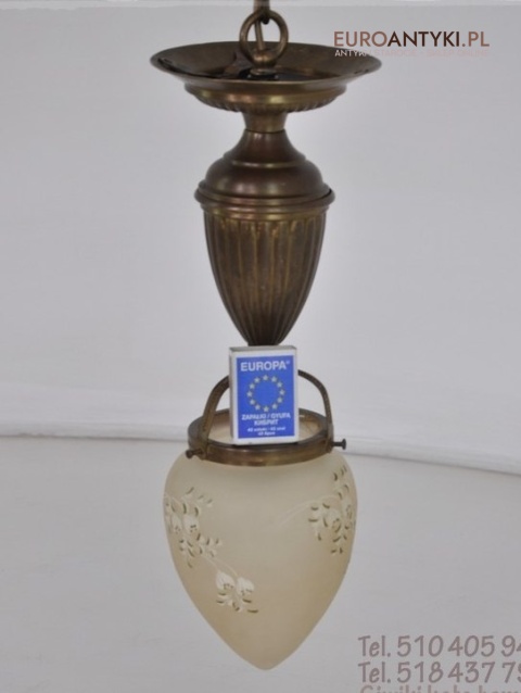 STARA LAMPA LAMPKA SUFITOWA DO GANKU GANKA HOLU