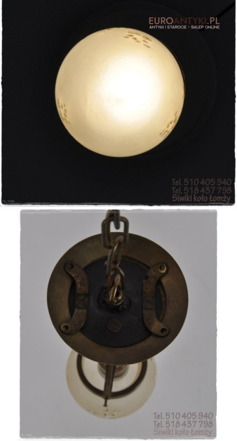 STARA LAMPA LAMPKA SUFITOWA DO GANKU GANKA HOLU