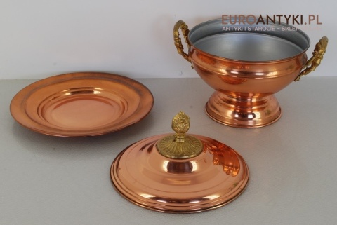 STARA MIEDZIANA WAZA NACZYNIE Z MIEDZI ANTYK