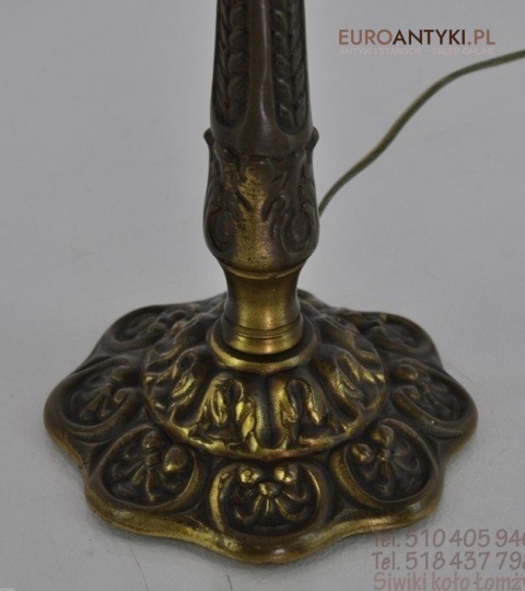 STARA MOSIEZNA LAMPKA LAMPA BAROK ROKOKO VINTAGE