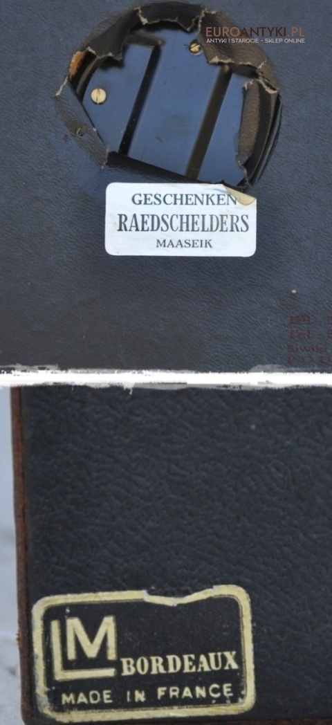 STARA STACJA POGODY BAROMETR TERMOMETR HYGROMETR