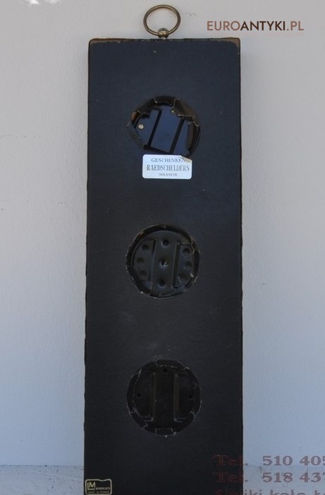 STARA STACJA POGODY BAROMETR TERMOMETR HYGROMETR