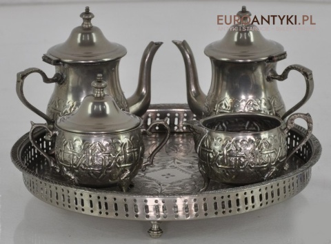 STARY ARABSKI ZESTAW DO PARZENIA KAWY HERBATY