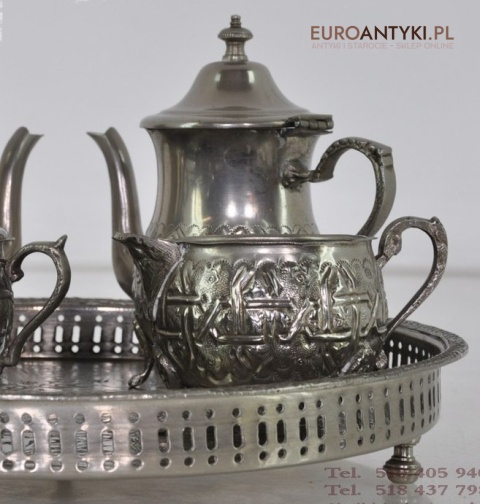 STARY ARABSKI ZESTAW DO PARZENIA KAWY HERBATY