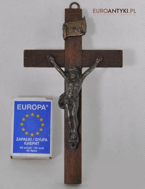 STARY KRZYZ KRZYZYK PASYJKA JEZUS CHRYSTUS INRI