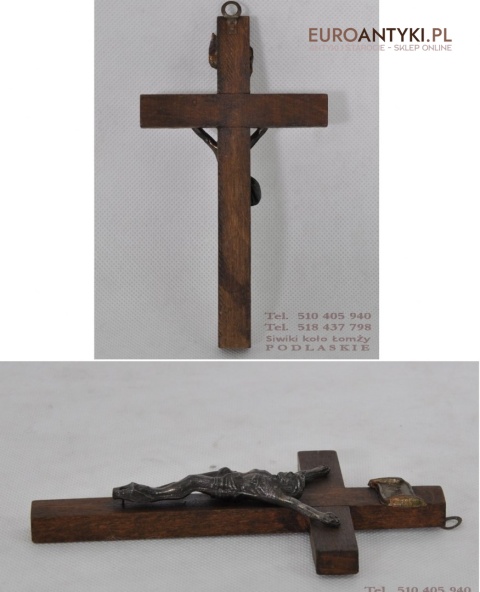 STARY KRZYZ KRZYZYK PASYJKA JEZUS CHRYSTUS INRI