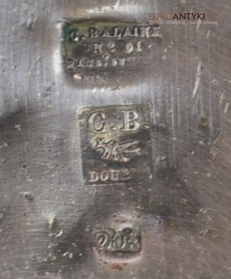 SYGNOWANE SWIECZNIKI Z 18 WIEKU c.balaine no91