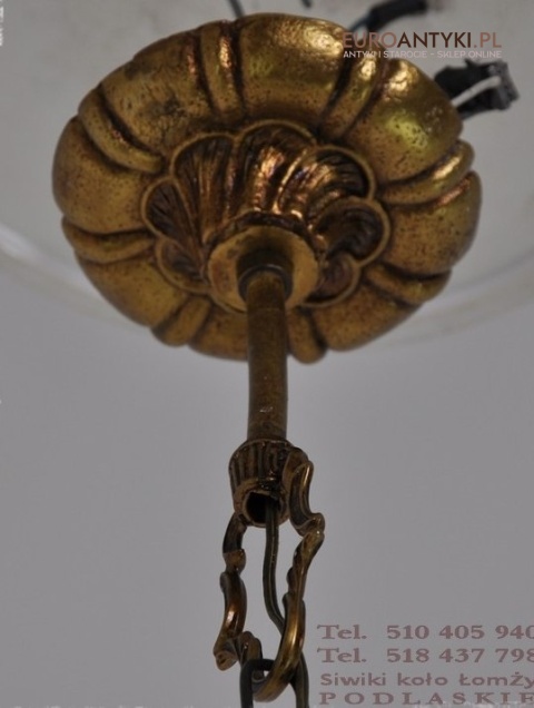 XL DUZY STARY ZYRANDOL ANTYK BAROK ROKOKO MOSIADZ