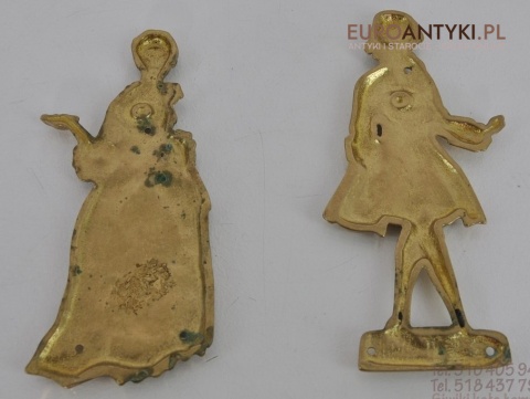 ANTYK MOSIEZNE SECESYJNE SZYLDY DO WC TOALETY XL