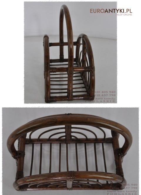 BAMBUSOWY GAZETNIK GAZECIAK STOJACZEK NA GAZETY