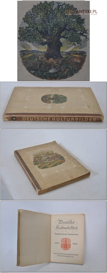 DEUTSCHE KULTURBILDER ALBUM HISTORIA NIEMIEC