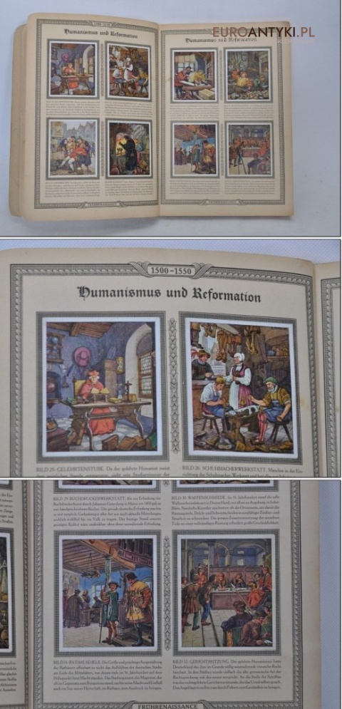 DEUTSCHE KULTURBILDER ALBUM HISTORIA NIEMIEC