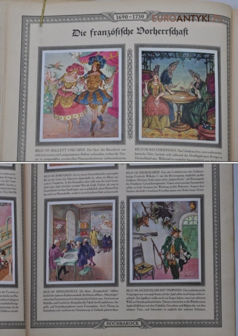 DEUTSCHE KULTURBILDER ALBUM HISTORIA NIEMIEC