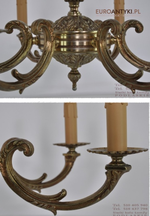 DUZY KLASYCZNY ZYRANDOL EMPIRE EMPIR DO SALONU XL