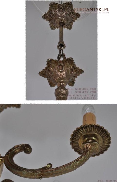 DUZY KLASYCZNY ZYRANDOL EMPIRE EMPIR DO SALONU XL