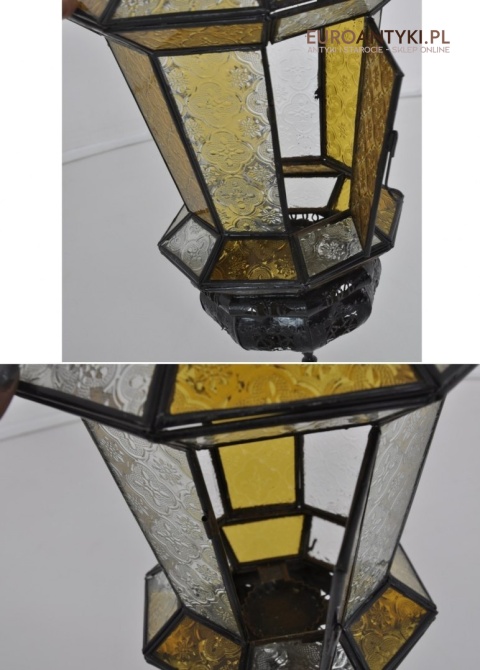 STARA LAMPA LAMPKA WITRAZOWA WITRAZ RECZNA ROBOTA