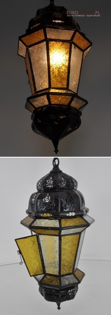 STARA LAMPA LAMPKA WITRAZOWA WITRAZ RECZNA ROBOTA