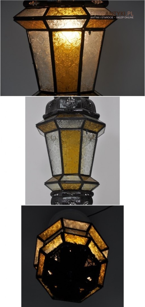 STARA LAMPA LAMPKA WITRAZOWA WITRAZ RECZNA ROBOTA