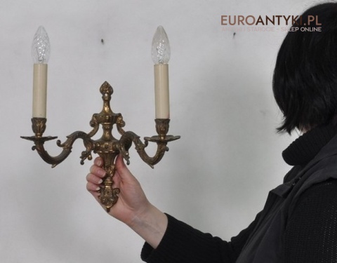 STARE KINKIETY LAMPKI LAMPY NA SCIANE STARE ZLOTO