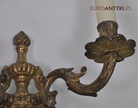 STARE KINKIETY LAMPKI LAMPY NA SCIANE STARE ZLOTO