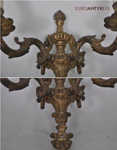 STARE KINKIETY LAMPKI LAMPY NA SCIANE STARE ZLOTO