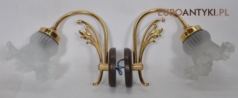 STARE KINKIETY LAMPY LAMPKI NA SCIANE ZLOTY KOLOR