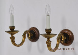 STARE ZLOTE KINKIETY LAMPKI LAMPY RUSTIC EMPIRE XL