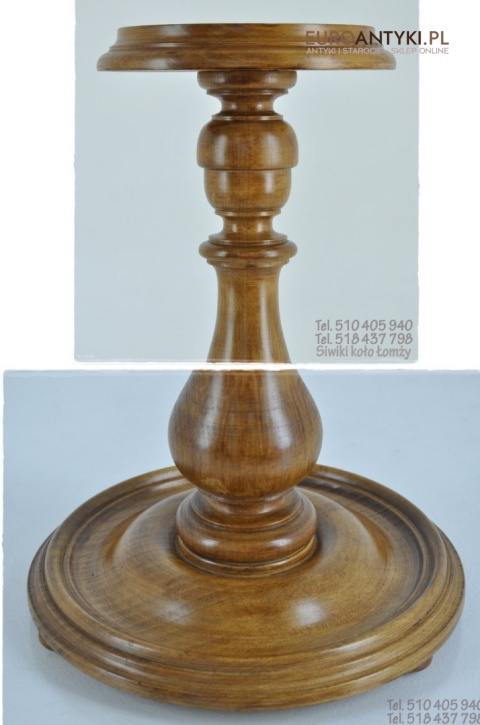 STARY DREWNIANY KWIETNIK STOJAK STOJACZEK NA KWIAT