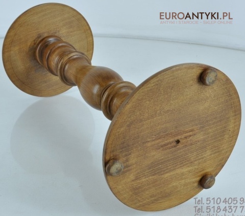 STARY DREWNIANY KWIETNIK STOJAK STOJACZEK NA KWIAT