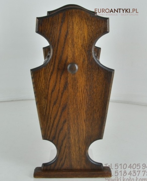 STARY KLASYCZNY GAZETNIK STOJAK NA GAZETY RUSTIC