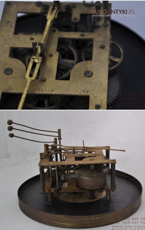 Zabytkowy zegar skrzniowy antyk muzealny do twojego domu