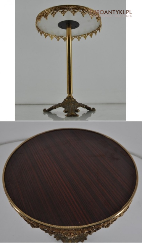 STOLICZEK STOLIK STOJAK STOJACZEK OKRAGLY BLAT