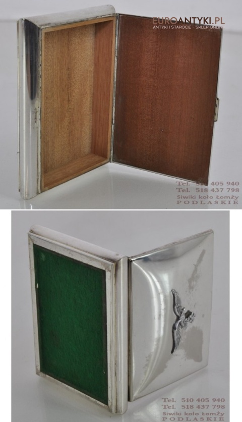 SZKATULKA SZKRZYNECZKA PAPIEROSNICA LUFTWAFFE