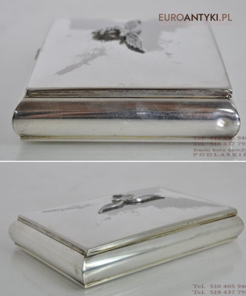 SZKATULKA SZKRZYNECZKA PAPIEROSNICA LUFTWAFFE