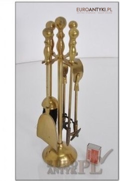 ZESTAW DO KOMINKA KOMPLET KOMINKOWY MOSIADZ