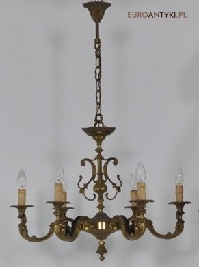 ZYRANDOL LAMPA SUFIOTWA PIEKNIE ZDOBIONA ANTYK XL