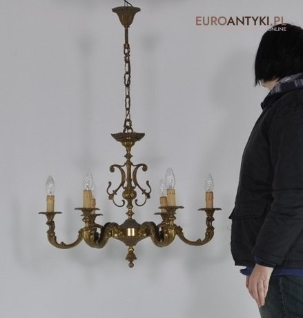 ZYRANDOL LAMPA SUFIOTWA PIEKNIE ZDOBIONA ANTYK XL