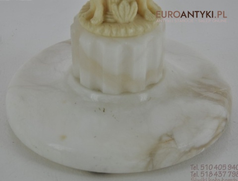 ANTYK MARMUROWA POPIELNICA POPIELNICZKA STOJACA XL