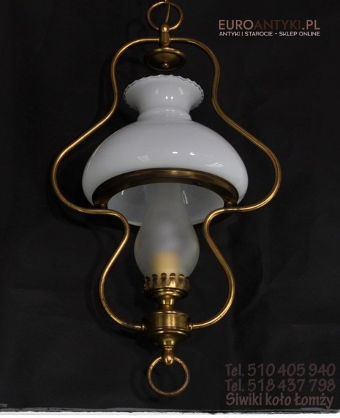 ANTYK STARA MALA LAMPKA LAMPA DO GANKA HOLU GANKU