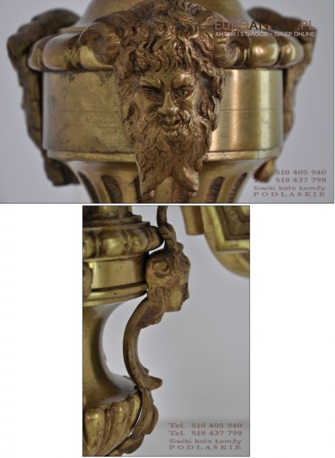 Ludwik XVI - pałacowy francuski żyrandol. Antyk Unikat